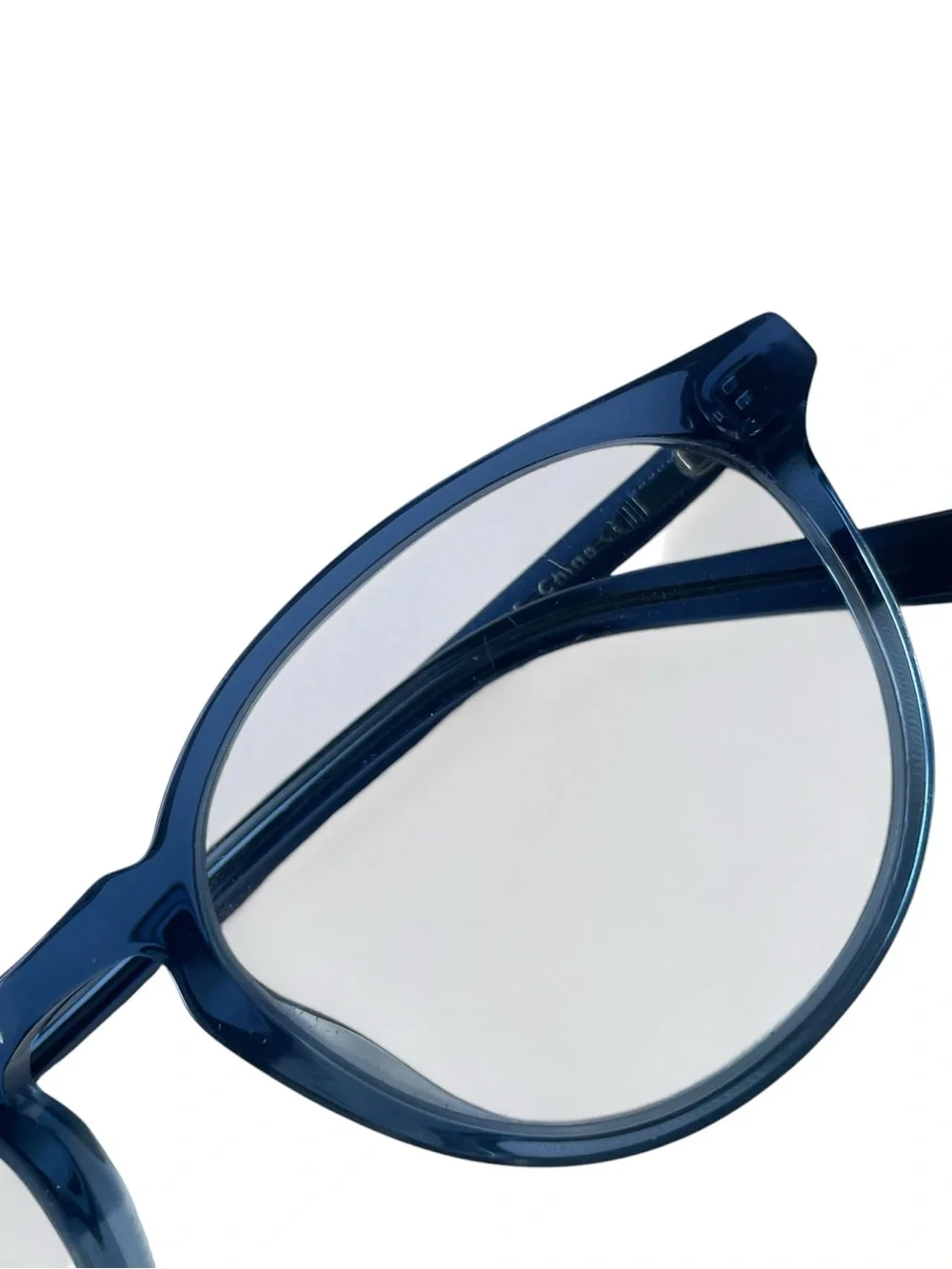 Warby Parker Butler M 347 Blue Eyeglasses Frame 52-19-145 Full Rim Eyewear.